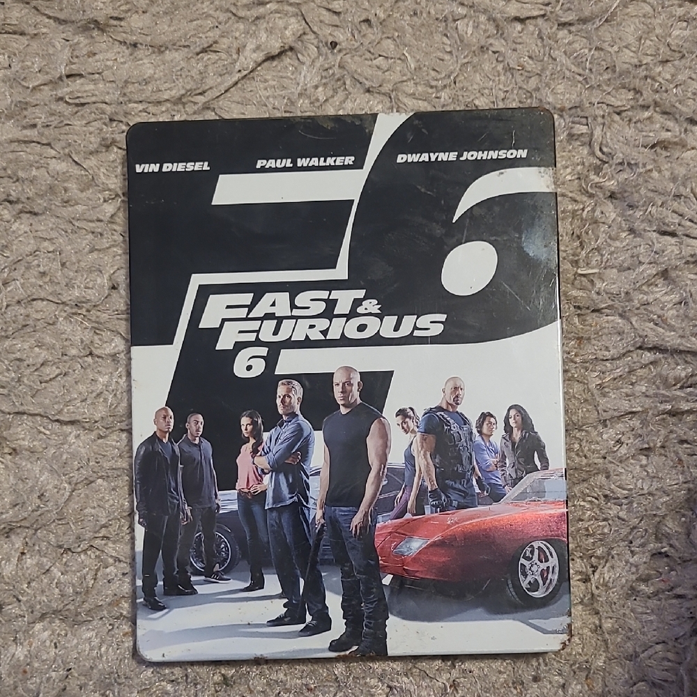 Fast & Furious 6 Steelbook Fast  Furious 6 (Blu-ray/DVD, Steelbook Case, 2013, w